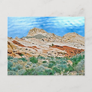 Scenic Nature Postcard Valley of Fire State Park