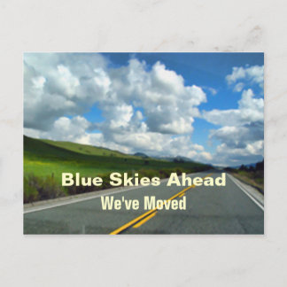 Scenic New Address Moving News Announcement Postcard