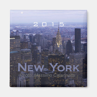 Scenic New York Travel Souvenir Fridge Magnet