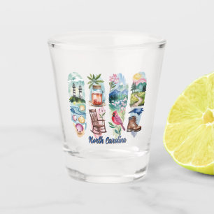 Scenic North Carolina  Shot Glass