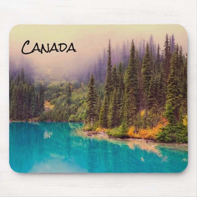Scenic Northern Landscape Rustic Canada Mouse Mat (Front)