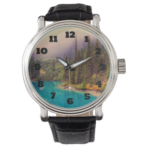 Scenic Northern Landscape Rustic Watch