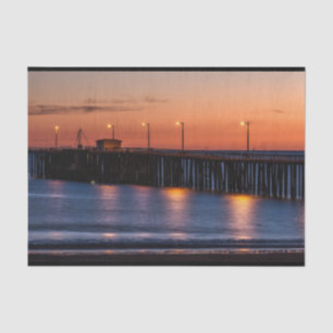 Scenic Pismo Beach Sunset Tissue Paper