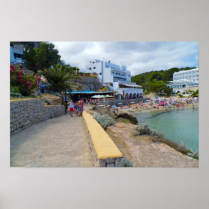 Scenic Portinatx Ibiza Beach Poster