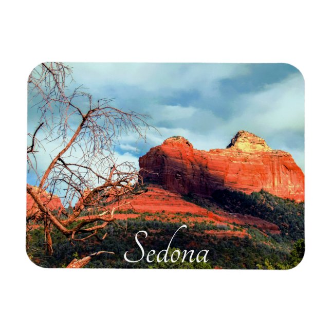 Scenic Red Rocks of Sedona  Magnet (Horizontal)