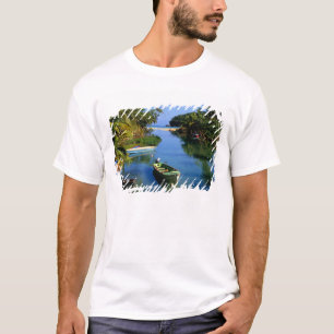 Scenic river near Ocho Rios in Jamaica T-Shirt
