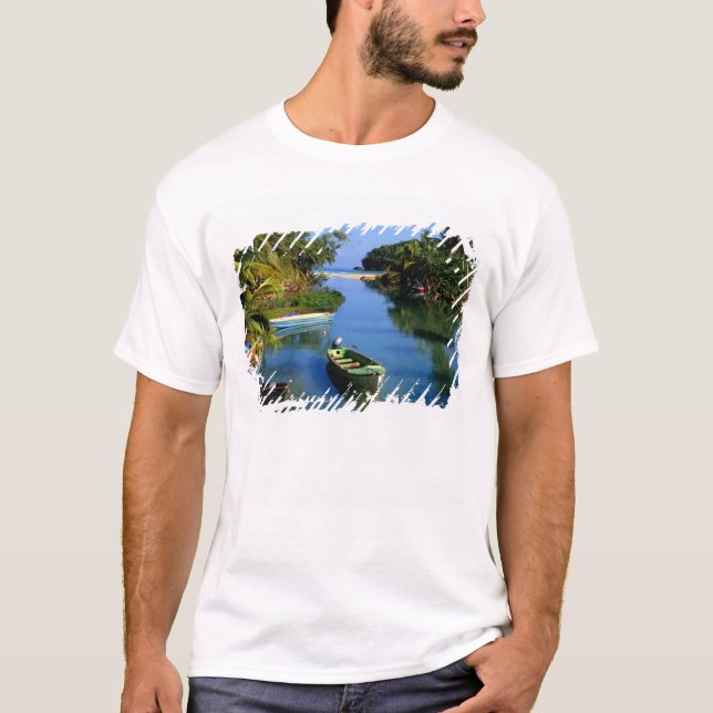 Scenic river near Ocho Rios in Jamaica T-Shirt (Front)