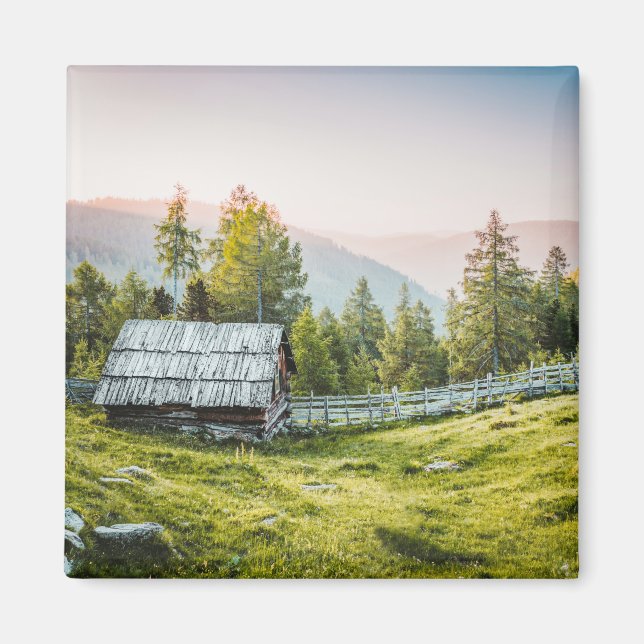 Scenic Rural Photography Farmhouse USA Countryside Magnet (Front)