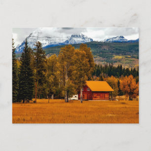 Scenic Rural Photography Farmhouse USA Countryside Postcard