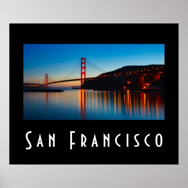 Scenic San Francisco Poster (Front)