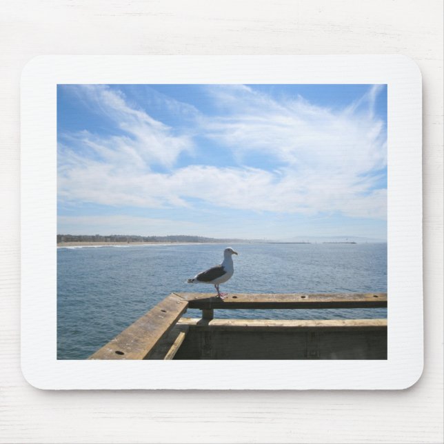 Scenic Seagull Mouse Mat (Front)