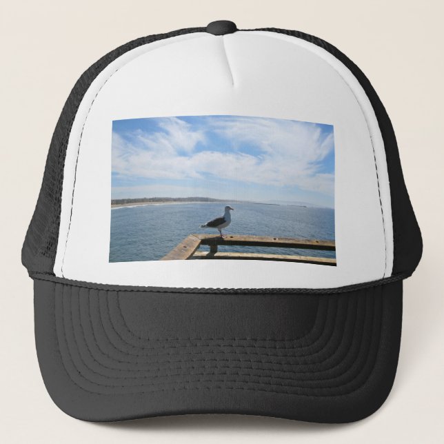 Scenic Seagull Trucker Hat (Front)