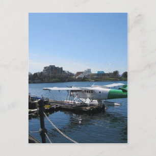 Scenic Seaplane in Victoria Postcard