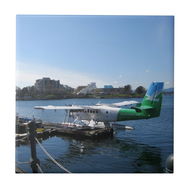 Scenic Seaplane in Victoria Tile (Front)