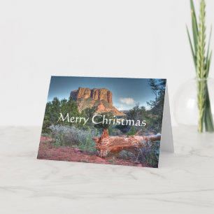 Scenic Sedona, Merry Christmas Holiday Card