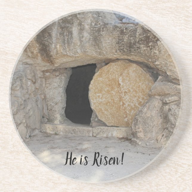 Scenic Series---Jesus Tomb Coaster (Front)