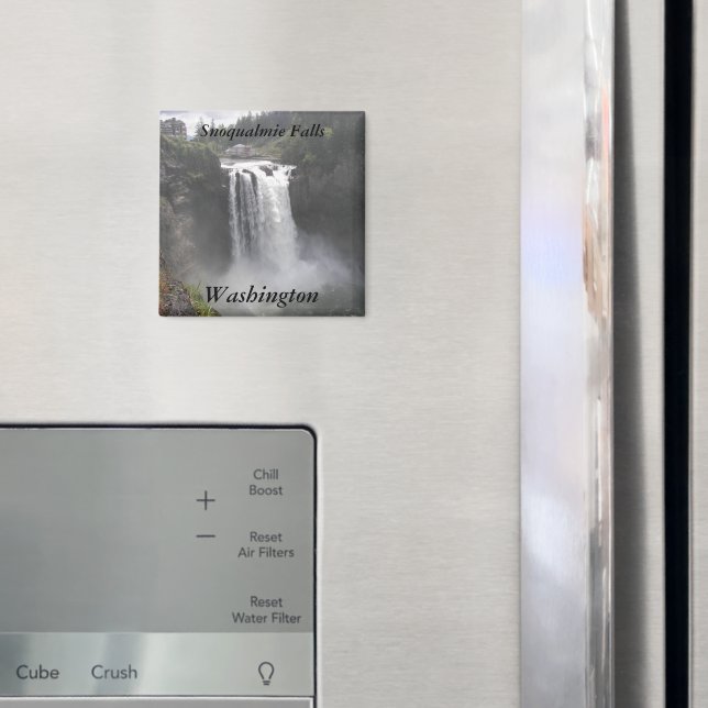 Scenic Snoqualmie Falls, Washington Magnet (In Situ (Fridge))