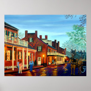 Scenic St. Charles Historic District II Poster