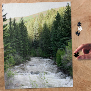 Scenic Travel Vacation Custom Photo Jigsaw Puzzle