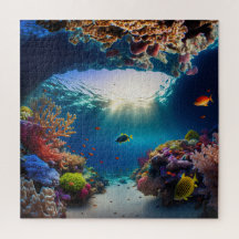 Scenic Underwater Painting