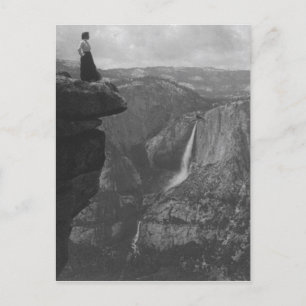 Scenic View At Glacier Point Postcard