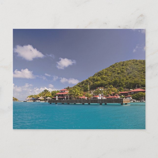 Scenic view of Bitter End Yacht Club Virgin Postcard (Front)