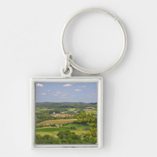 Scenic view of farmland south of Arcadia, 2 Key Ring