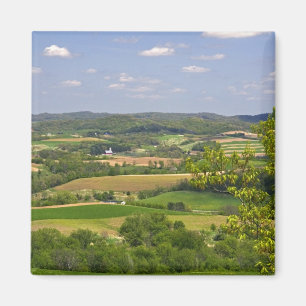 Scenic view of farmland south of Arcadia, 2 Magnet