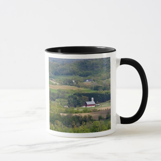 Scenic view of farmland south of Arcadia, Mug (Right)