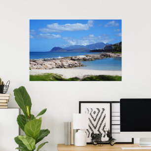 Scenic view of Hawaiian Coast Poster