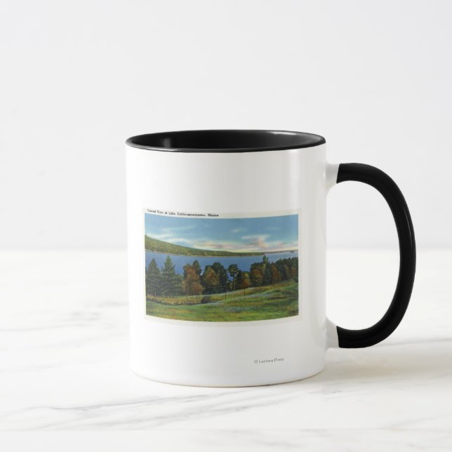 Scenic View of Lake Cobbosseecontee Mug (Right)