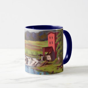 Scenic View of Missouri Historic Dillard Mill Mug