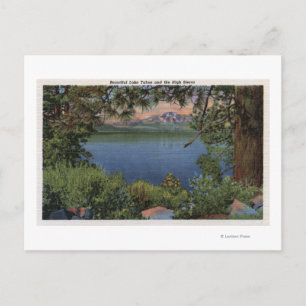 Scenic View of the Lake Postcard