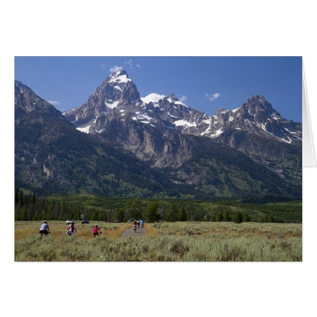 Scenic view of the Teton Range (Front Horizontal)