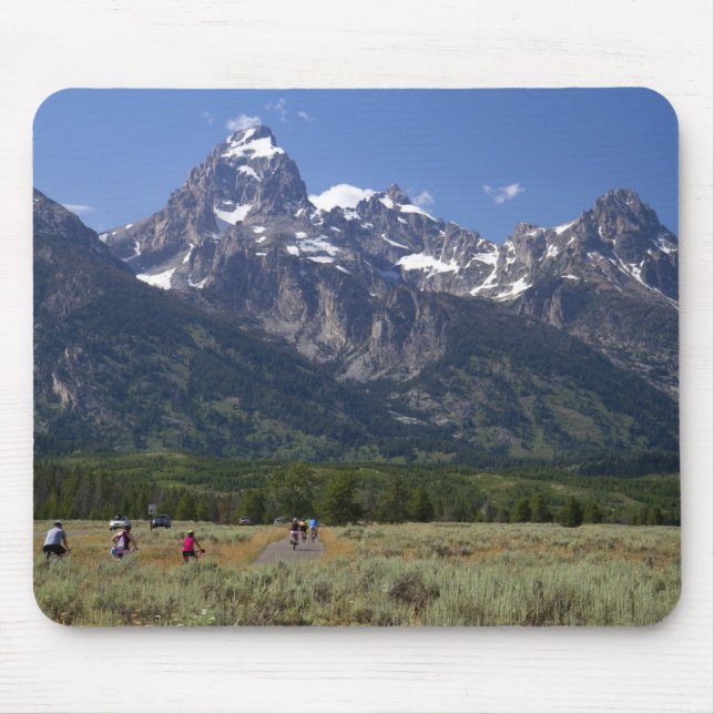 Scenic view of the Teton Range Mouse Mat (Front)
