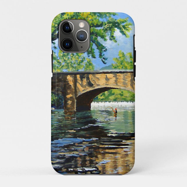 Scenic View of Trout Stream Case-Mate iPhone Case (Back)