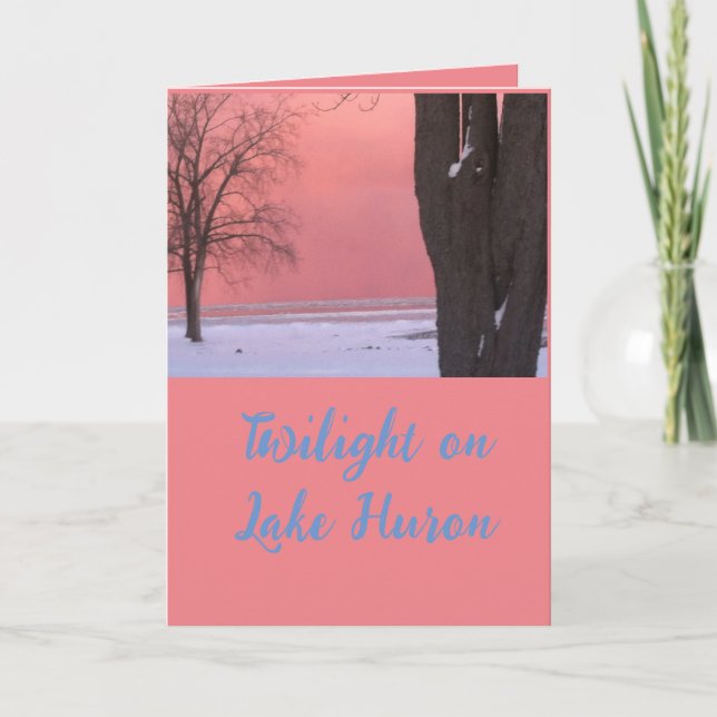 Scenic views, Inspirational cards 5 by 7 (Front)