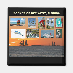 Scenic Views Key West, Florida  Magnet