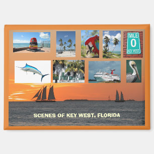 Scenic Views Key West, Florida Magnet