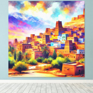 Scenic_Views_of_Morocco_Ait_Benhaddou Canvas Print