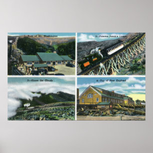 Scenic Views of the Trip towards the Summit Poster