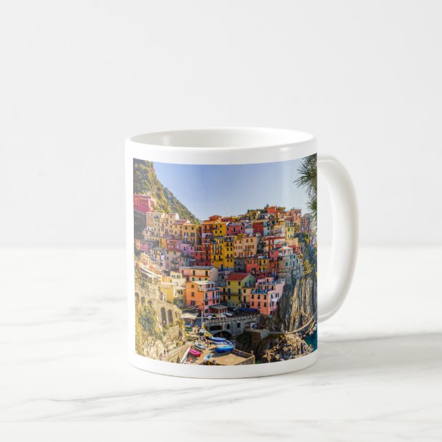 Scenic Village, Cinque Terre, Liguria, Italy Coffee Mug (Front Right)