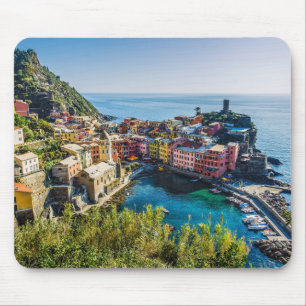 Scenic Village, Cinque Terre, Liguria, Italy Mouse Mat