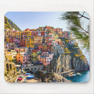 Scenic Village, Cinque Terre, Liguria, Italy Mouse Mat