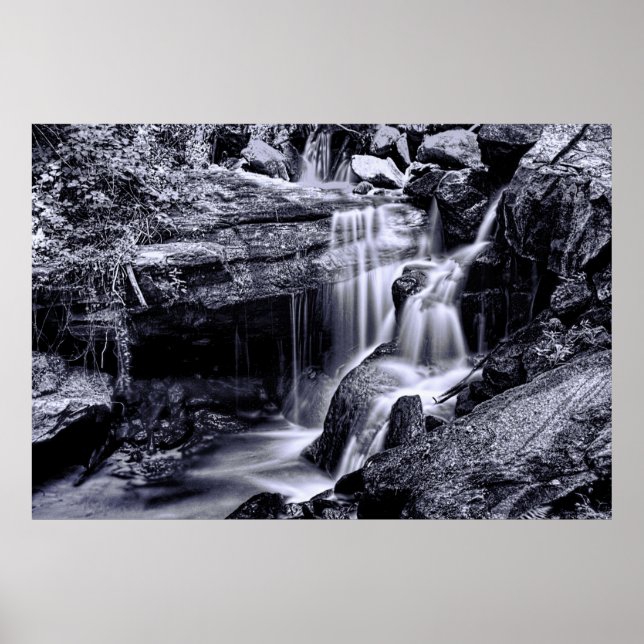 scenic waterfall poster (Front)