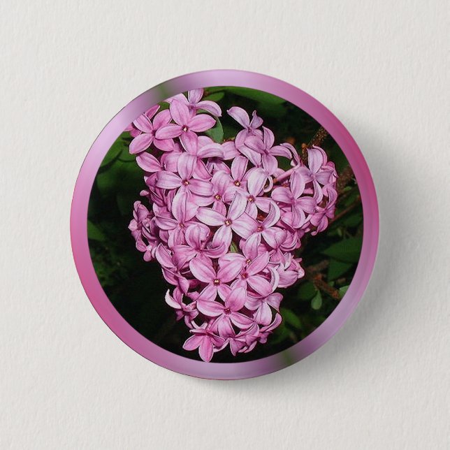 Scent of Lilacs 6 Cm Round Badge (Front)
