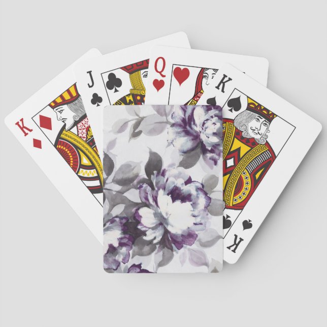 Scent of Plum Roses Playing Cards (Back)