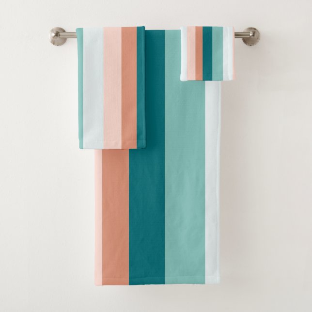 Scent of the ocean bath towel set (Insitu)