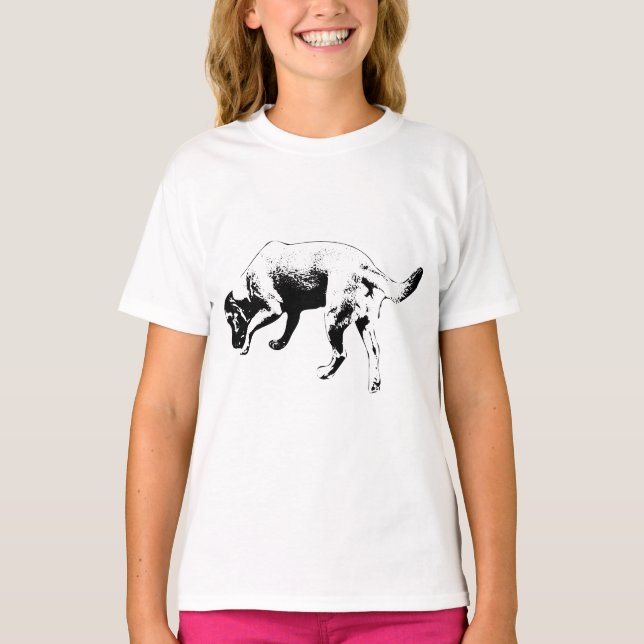 Scent Work In Motion T-Shirt (Front)