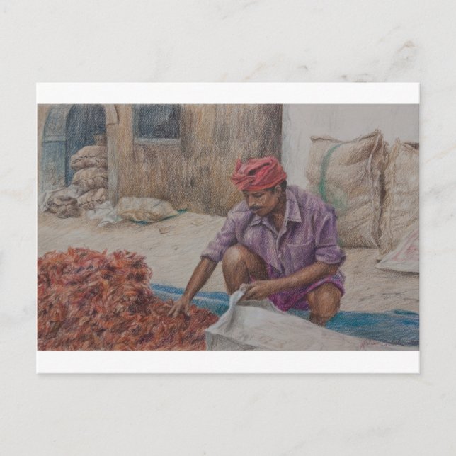 Scents of the Spice Warehouse Postcard (Front)